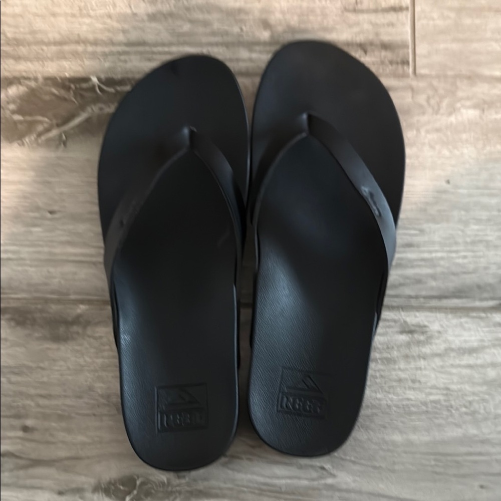 Woman’s Black Flip Flops